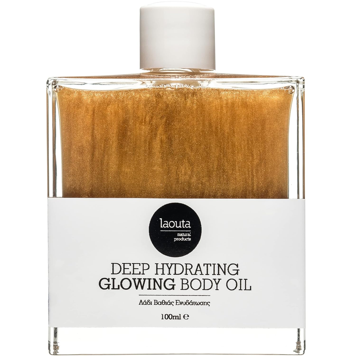 Laouta Glowing Body Oil | peach, pear & lemon, 3.4 Fl oz