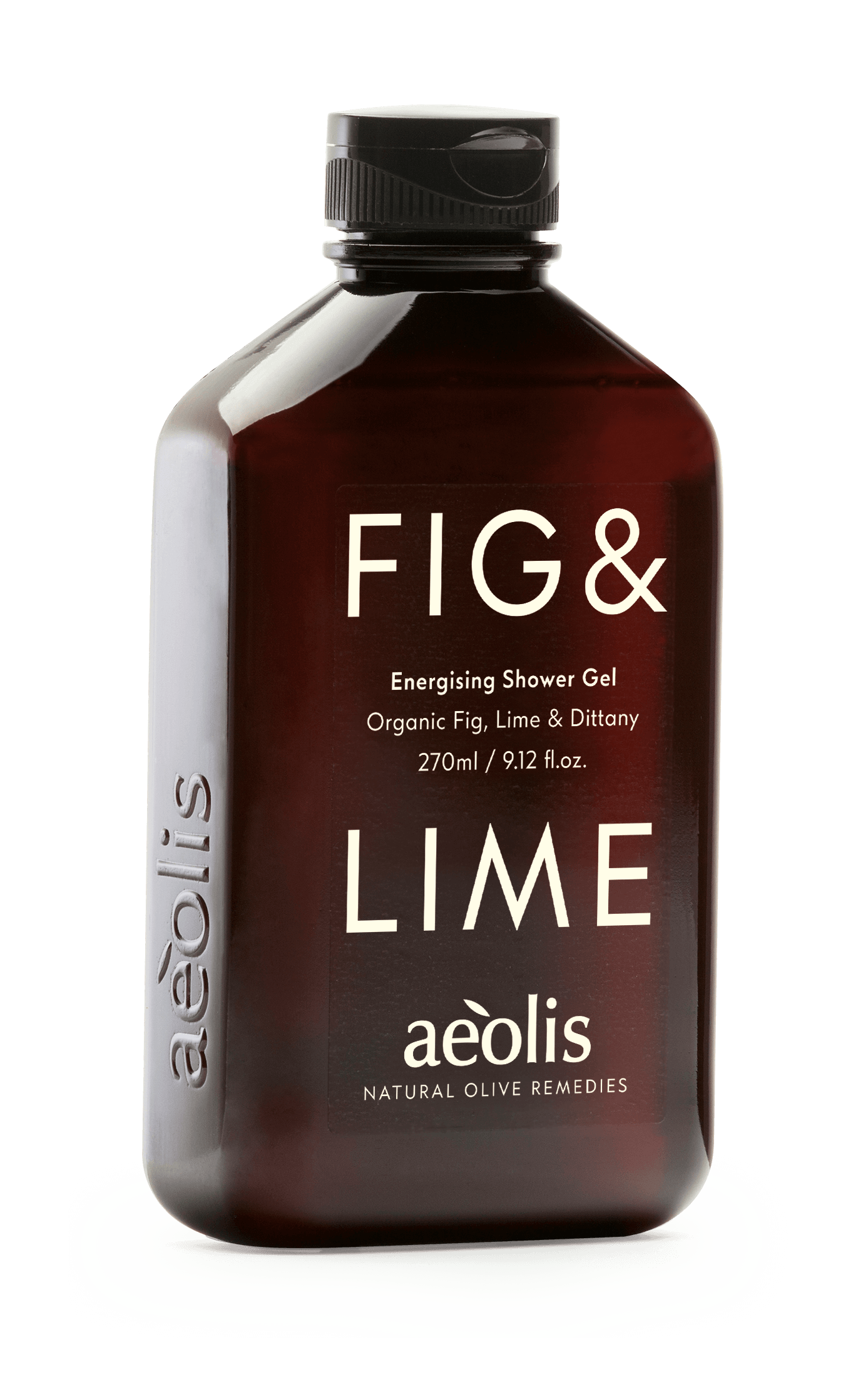 Energising Shower Gel with organic fig lime and dittany of Crete - 9.12 Flo.oz