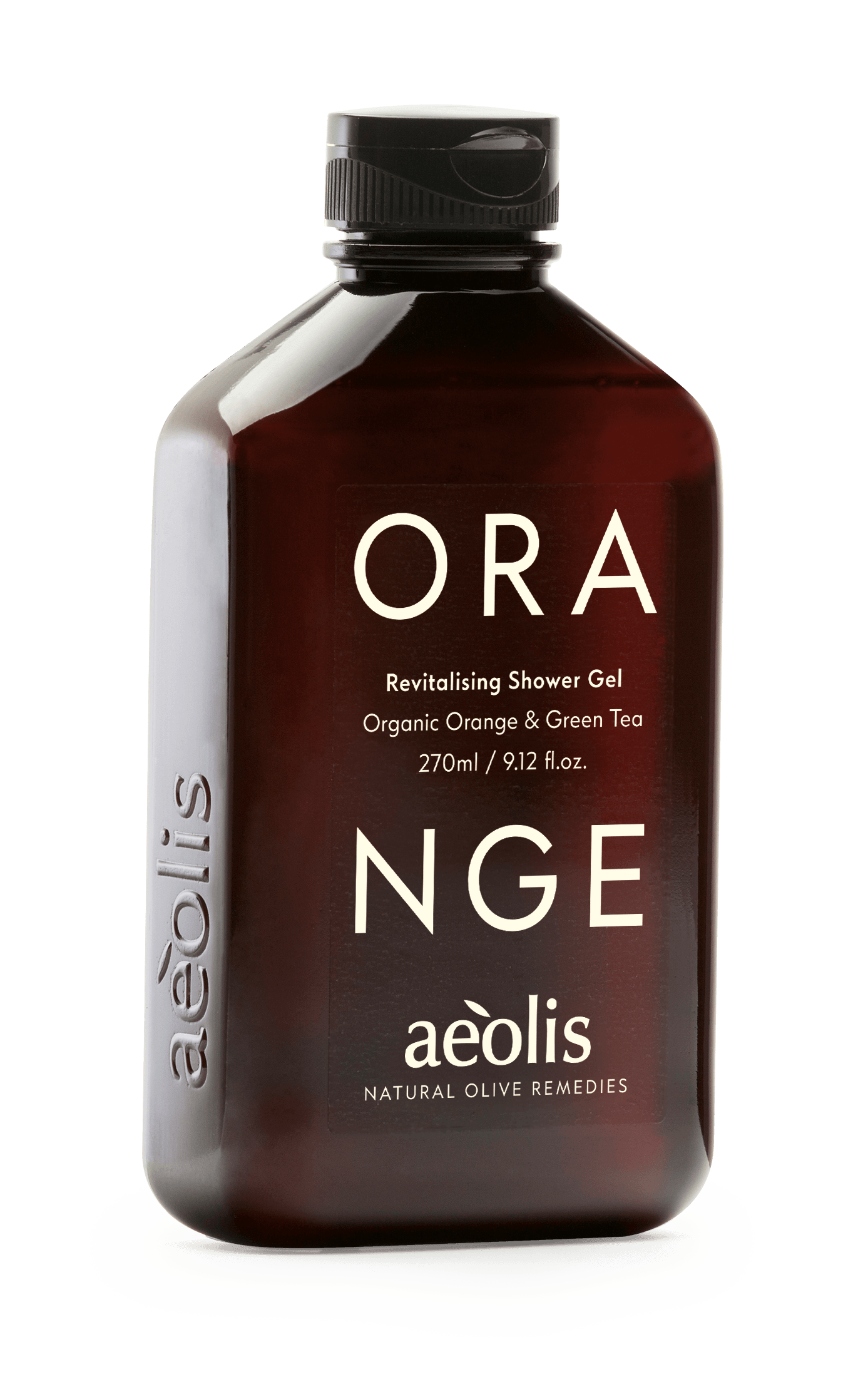 Revitalising Shower Gel with organic orange and green tea - 9.12 Fl.oz