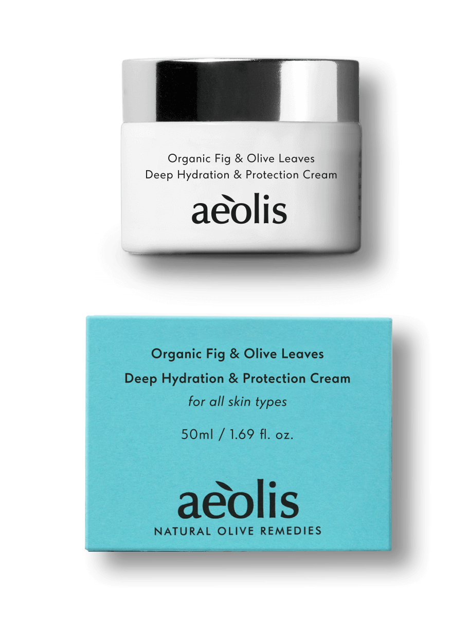Deep Hydration Face Cream with organic fig & olive leaves
